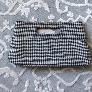 Houndstooth purse/clutch
